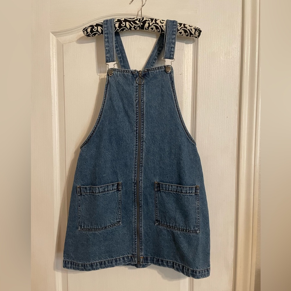 Overalls Mini Dress - Size small